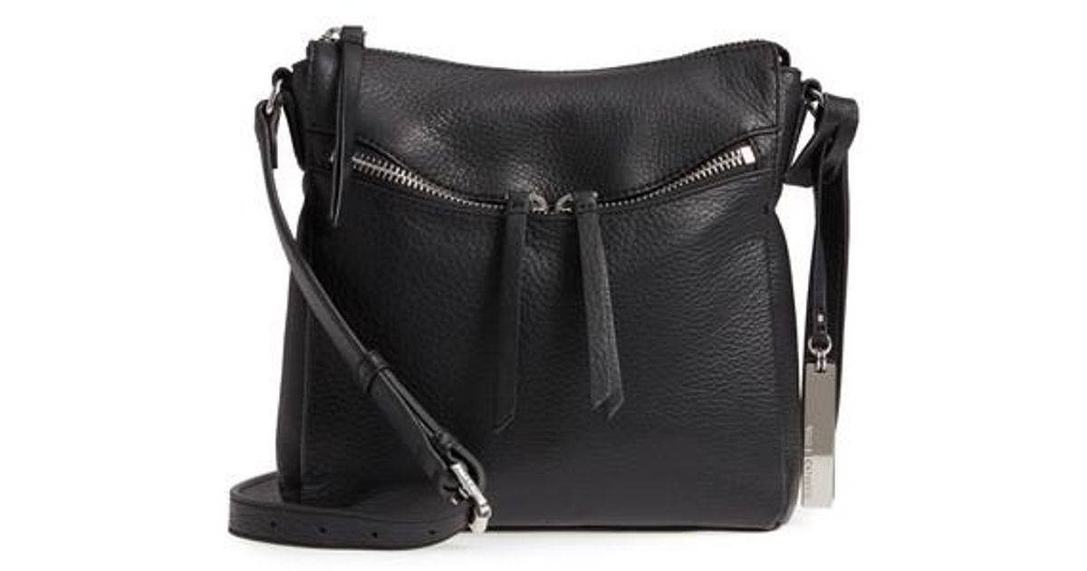 Vince Camuto Staja Leather Crossbody Bag in Nero (Black) Lyst