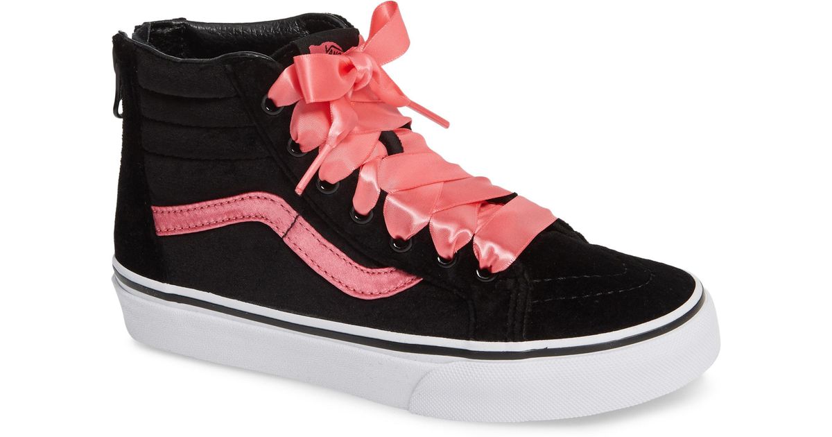 vans velvet high top