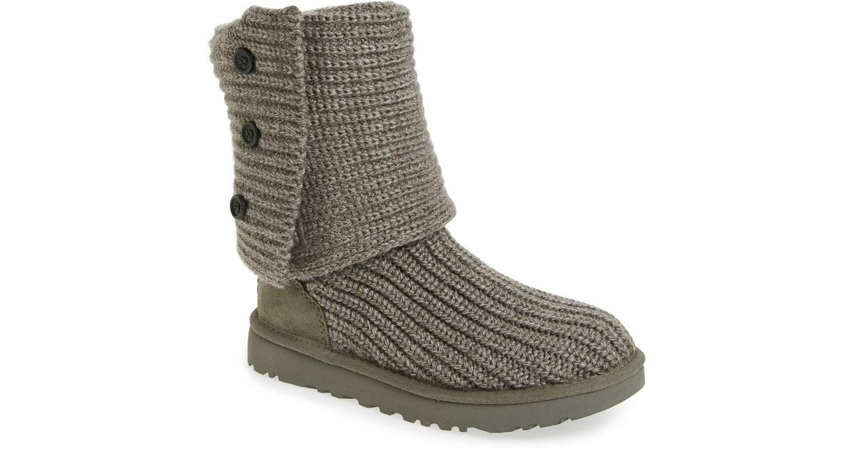 ugg classic cardy ii knit boot