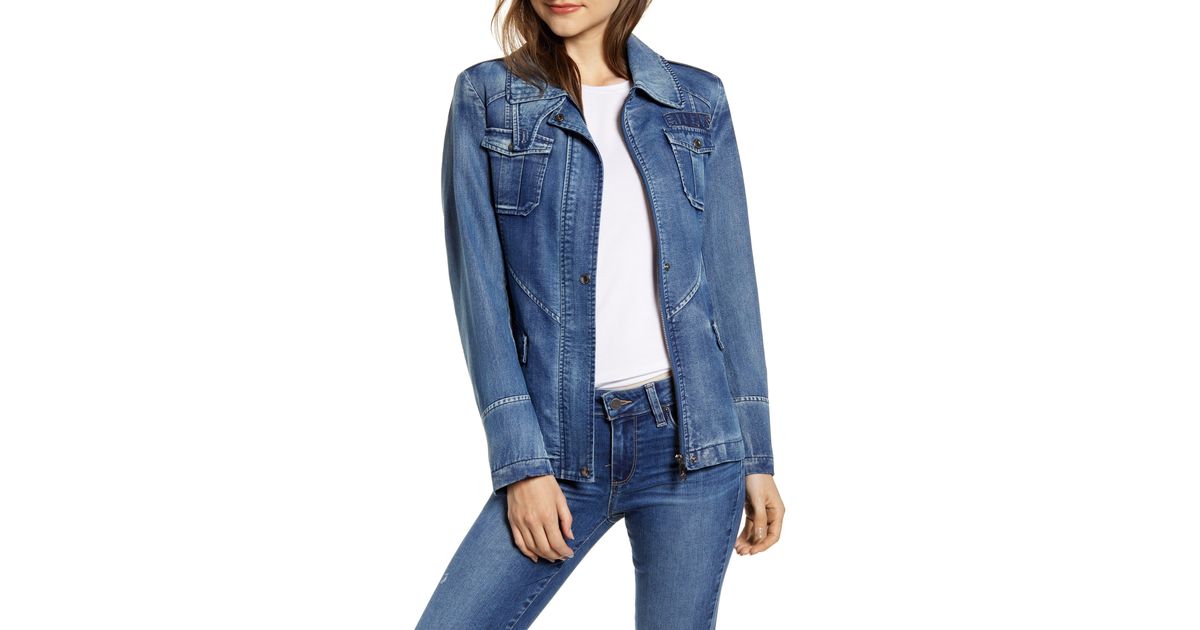 denim field jacket