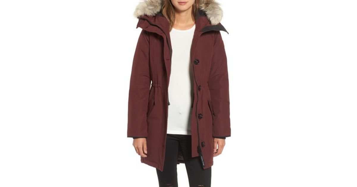 canada goose rossclair parka plum canada goose rossclair parka plum