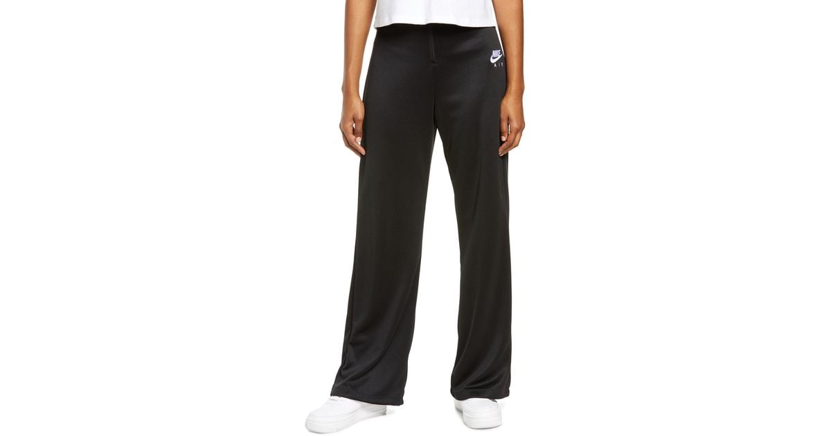 Nike Air Flare Leg Pants in Black/ White (Black) - Lyst