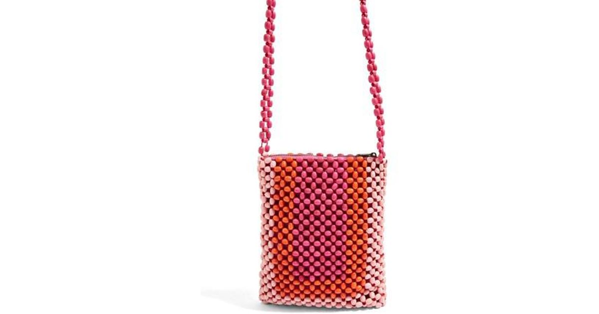 beaded crossbody bag