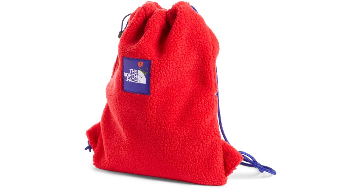the north face drawstring bag