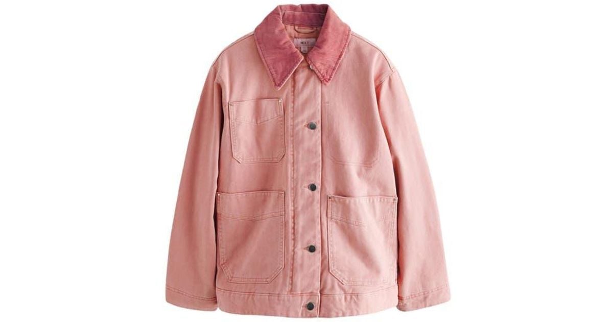 Denim Jacket Pink Corduroy Jacket Men Levi's Sunrise Trucker