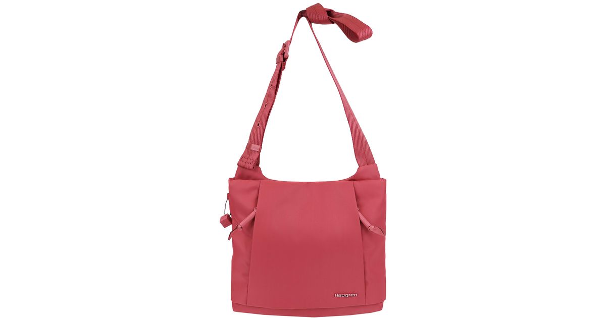 Hedgren Ember Sustainable Recycled Polyester Water Resistant Crossbody Bag in Red Lyst