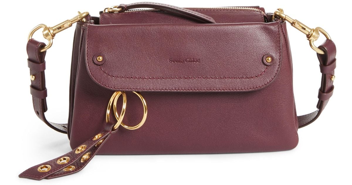see by chloe phill leather crossbody