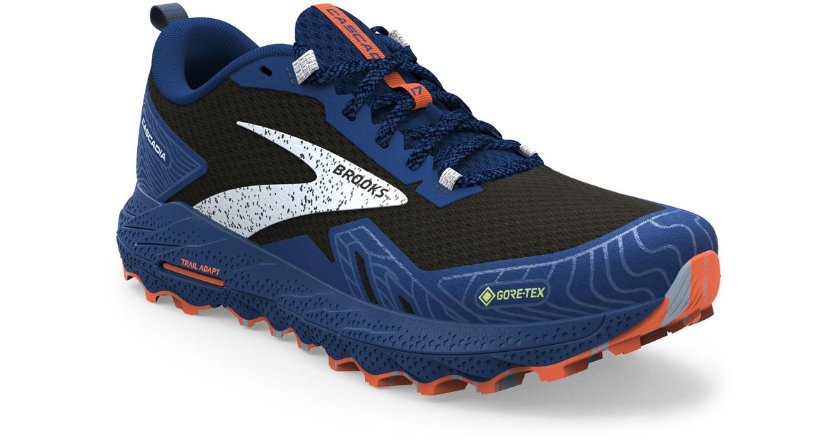 Brooks Cascadia 17 Goretex® Waterproof Running Shoe in Blue for Men Lyst