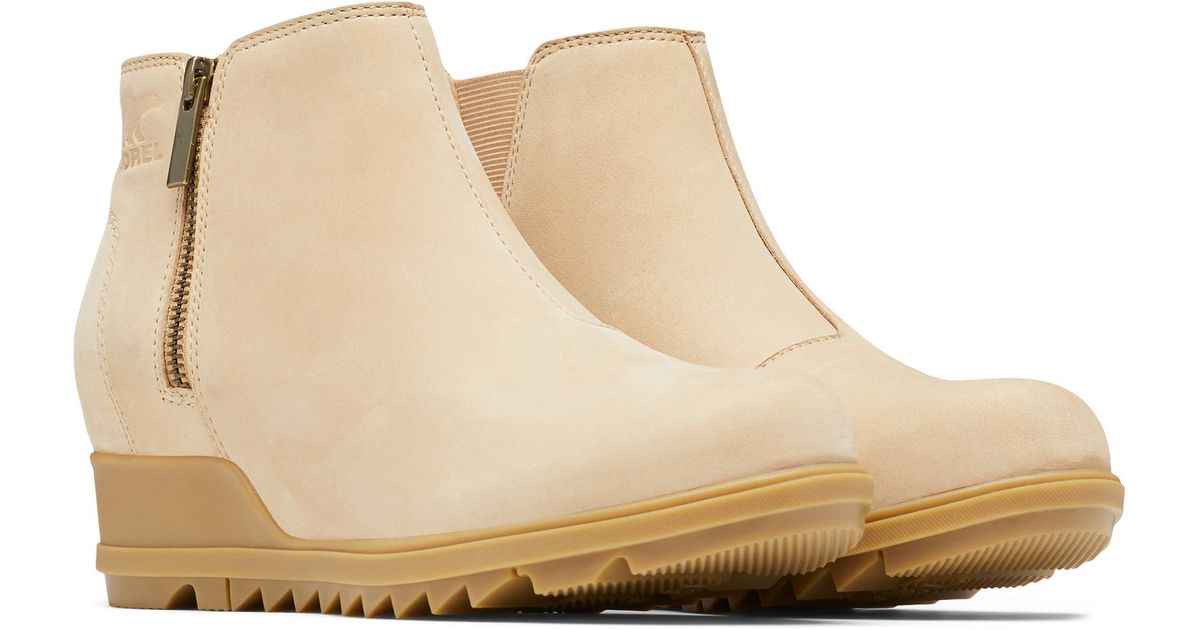 sorel evie wedge bootie