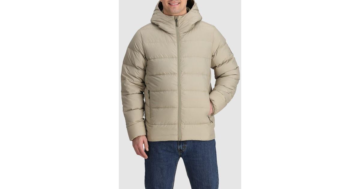 Outdoor Research Coldfront 700 Fill Power Down Insulated Hooded Ripstop ...