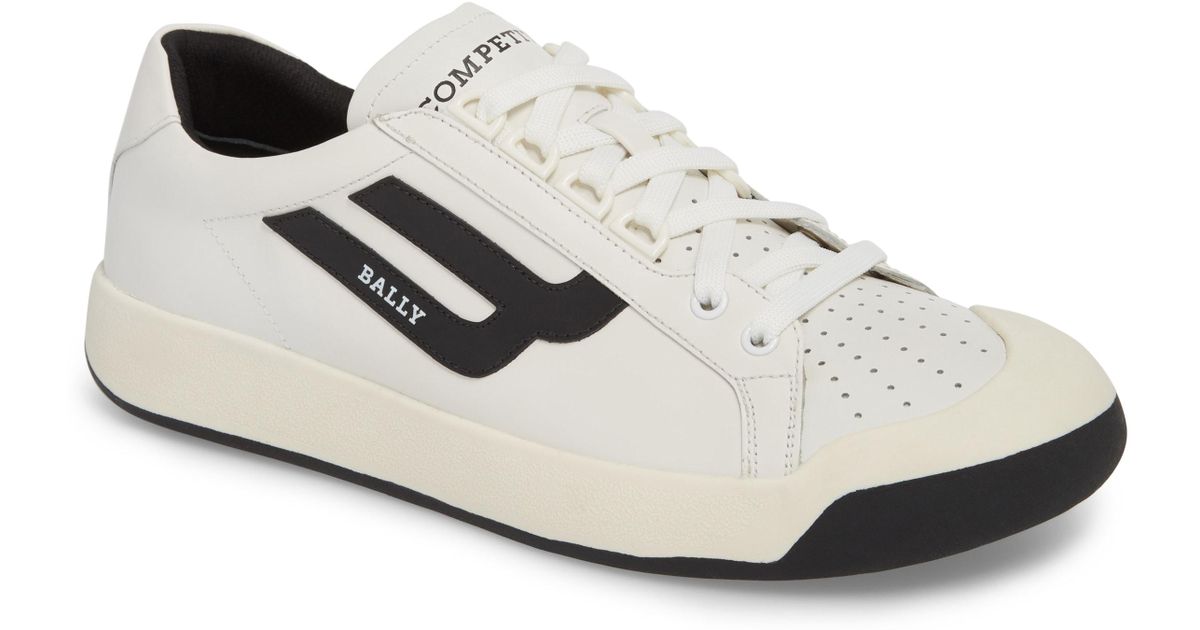 Bally Leather New Competition Sneaker in White for Men Lyst