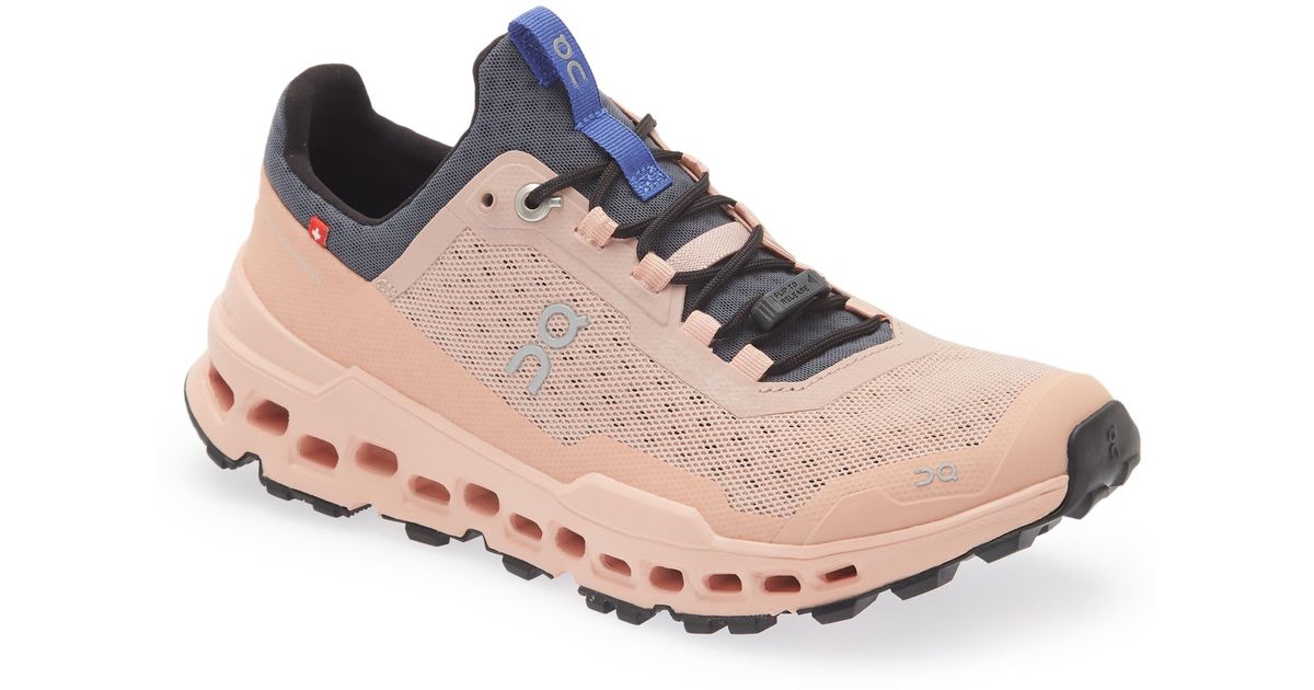 On Cloudultra Trail Running Shoe in Pink Lyst