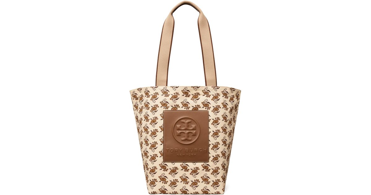 Tory Burch Gracie Print Canvas Tote | Lyst