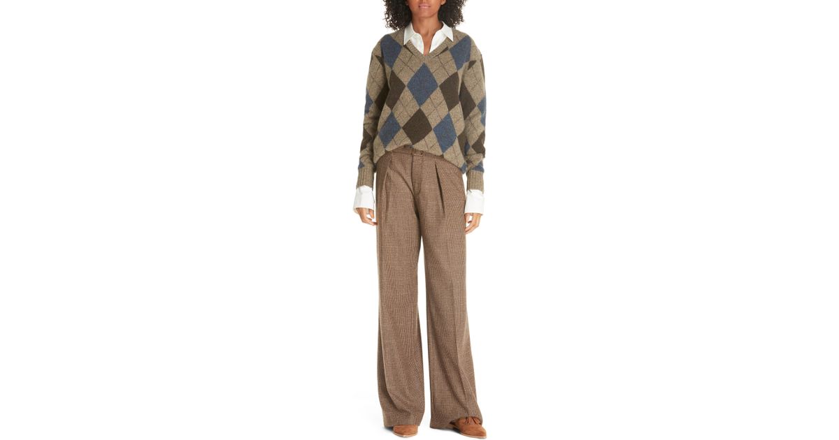 ralph lauren argyle sweater