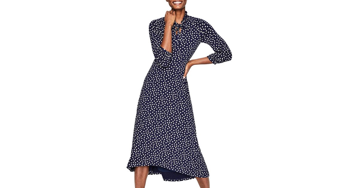 rosa jersey midi dress
