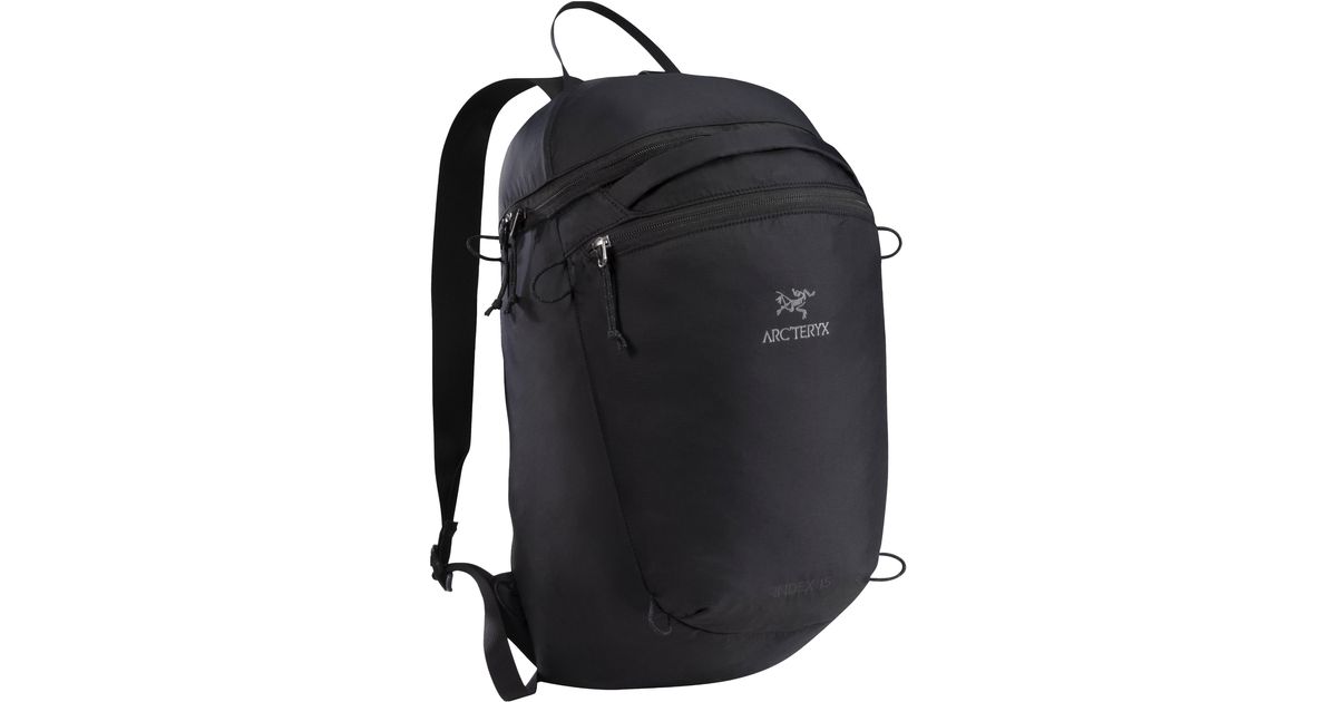 black arcteryx backpack