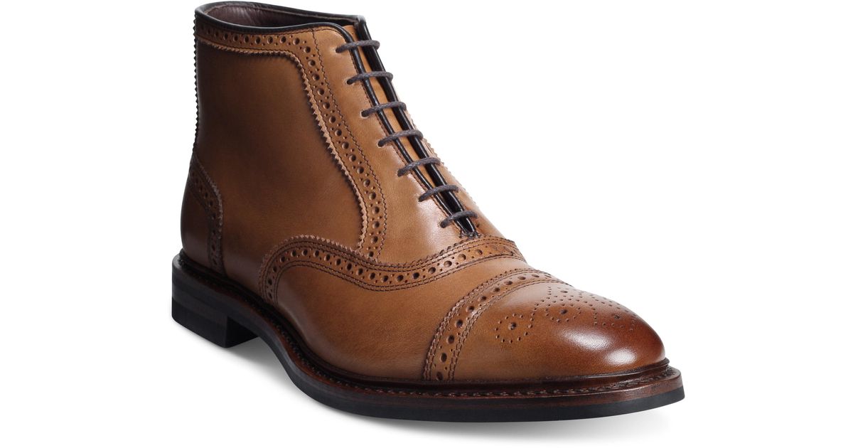 Allen Edmonds Hamilton Wingtip Chukka Boot in Brown for Men Lyst