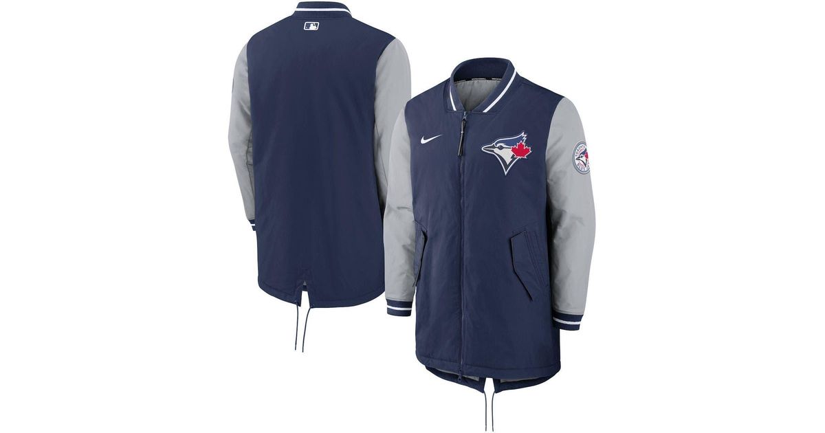 Nike Toronto Blue Jays Dugout Performance Fullzip Jacket At Nordstrom