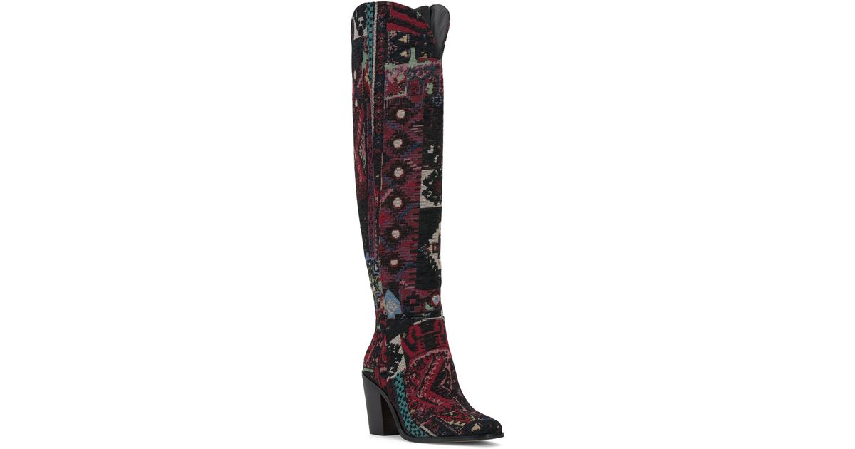Jessica Simpson Ravyn Knee High Boot in Black Lyst