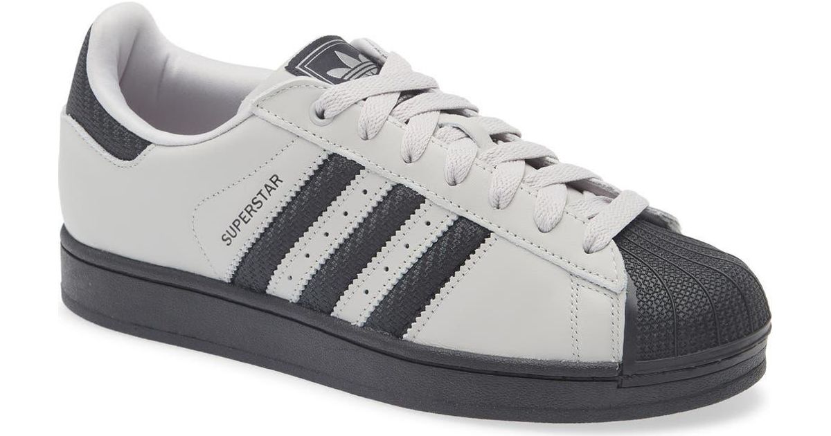 adidas Superstar Sneaker in Gray | Lyst adidas Superstar Sneaker in Gray | Lyst