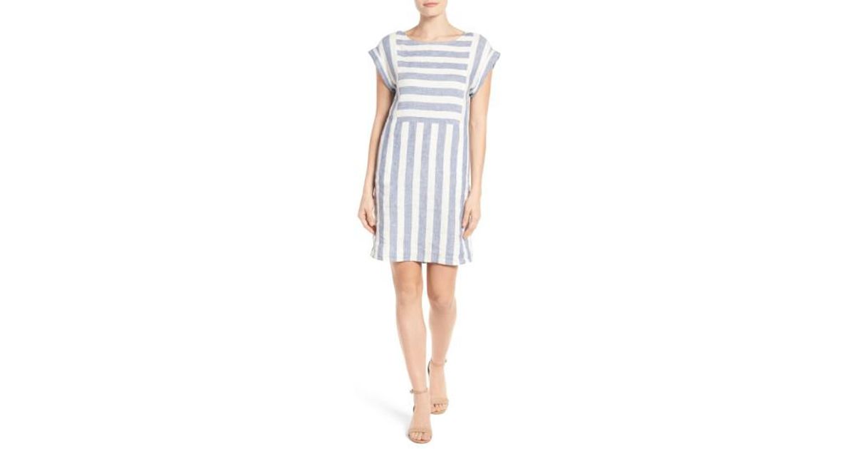 caslon linen dress