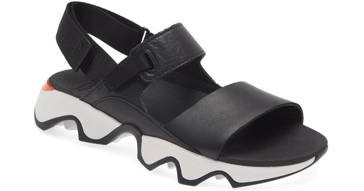 Sorel Impact Ii Sling Low Sandal in Black Lyst