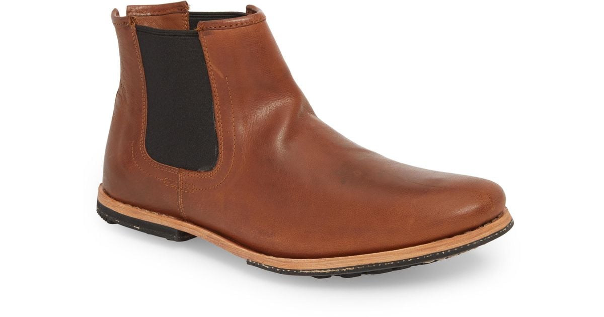 born julian dark chelsea boot