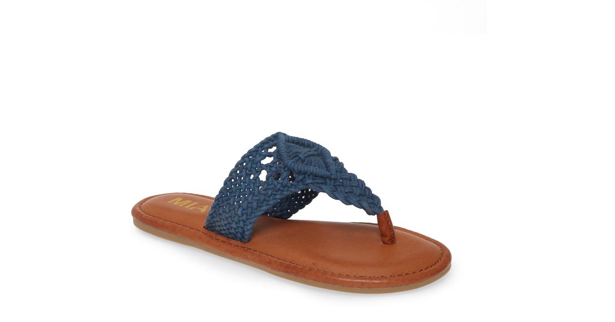 mia donna macrame sandal