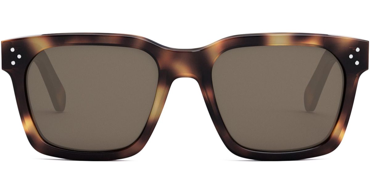 Celine Bold 3 Dots 54mm Geometric Sunglasses for Men Lyst