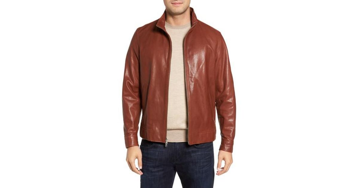 peter millar leather jacket