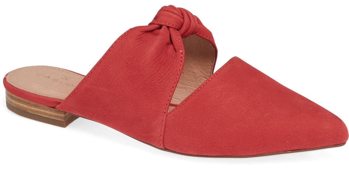 caslon knotted mule
