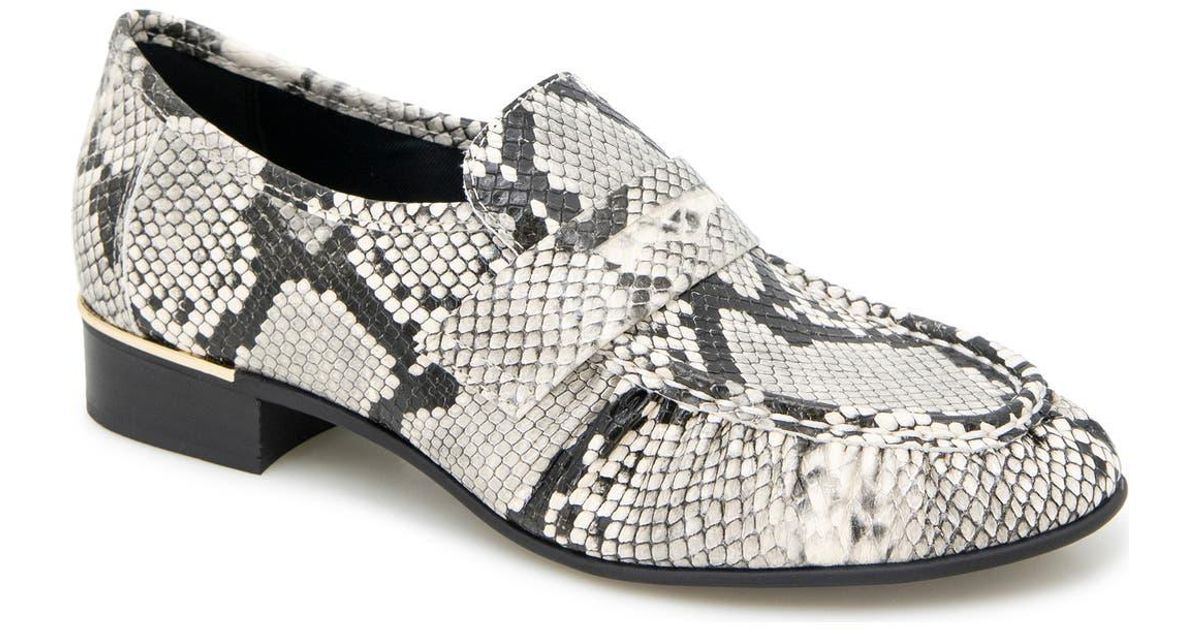 Kenneth Cole Reece Penny Loafer in Black | Lyst