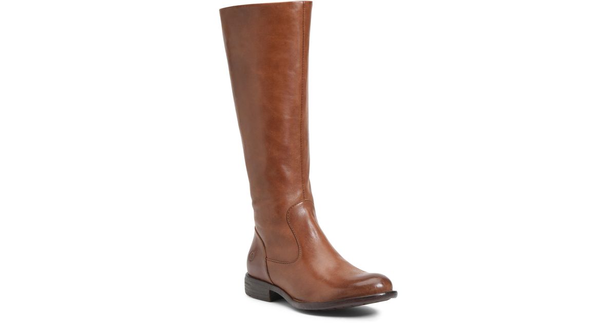 born poly riding boot