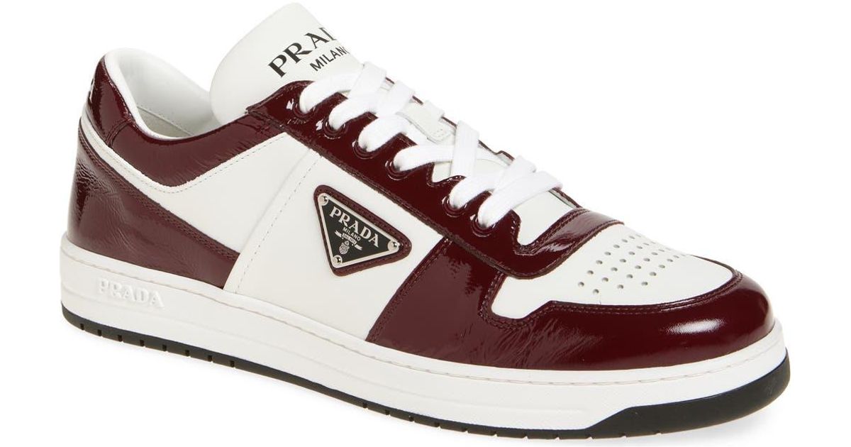 Prada Downtown Low Top Sneaker for Men | Lyst