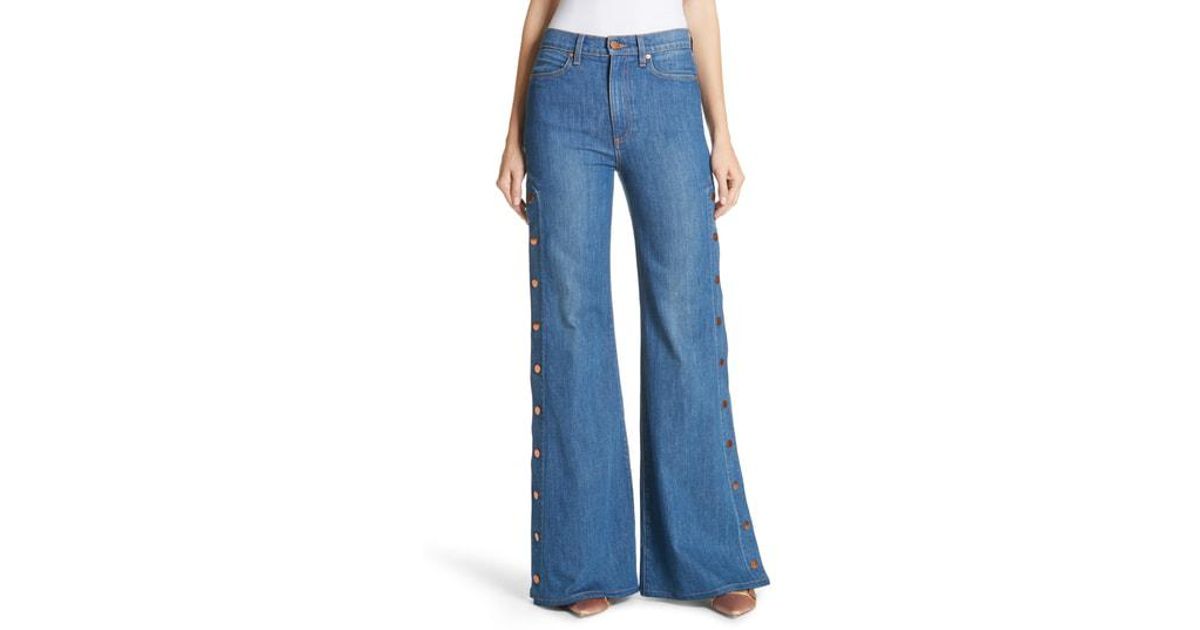 alice and olivia flare jeans