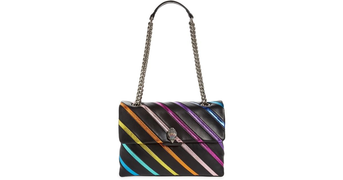Kurt geiger online rainbow bag large