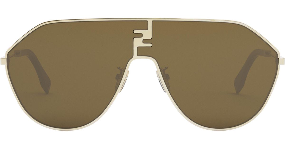 fendi hexagon sunglasses