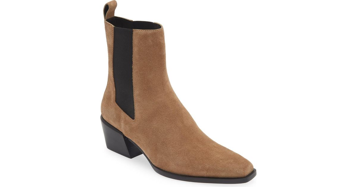 Rag & Bone Joni Chelsea Bootie in Brown | Lyst
