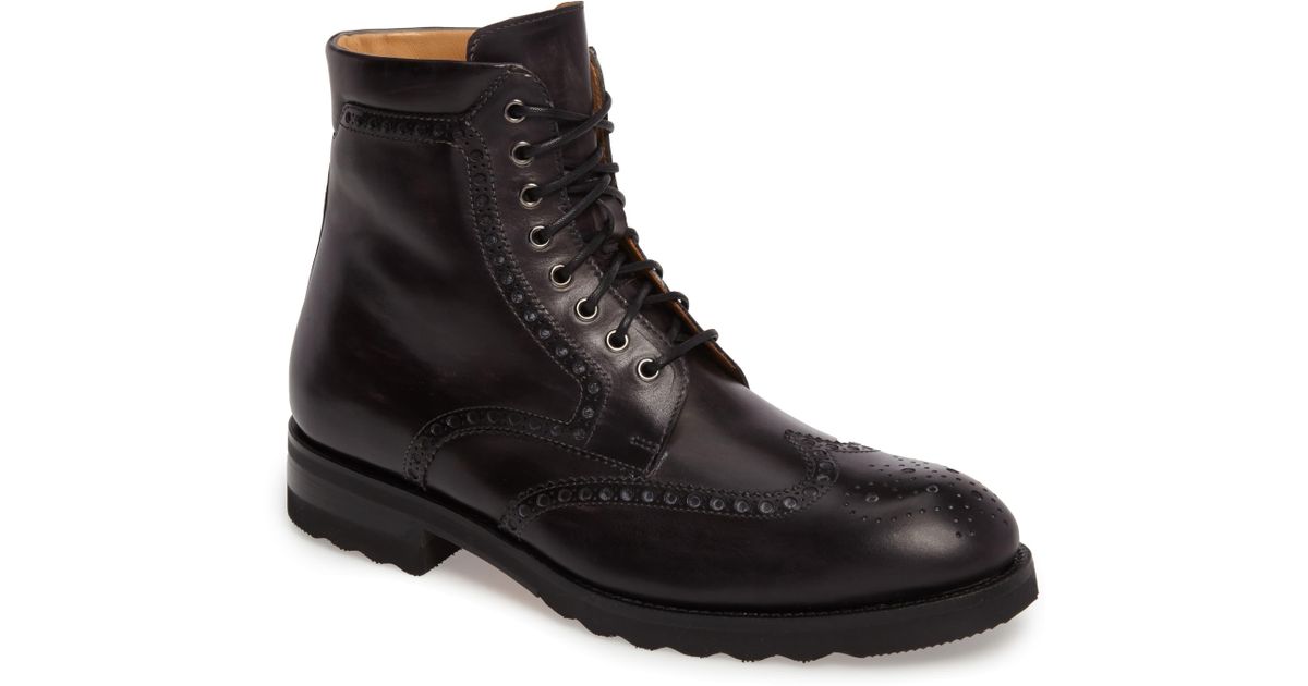 magnanni wingtip boots