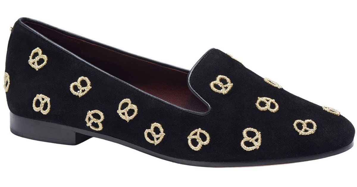 Kate Spade Lounge Mini Pretzel Loafer in Black Lyst