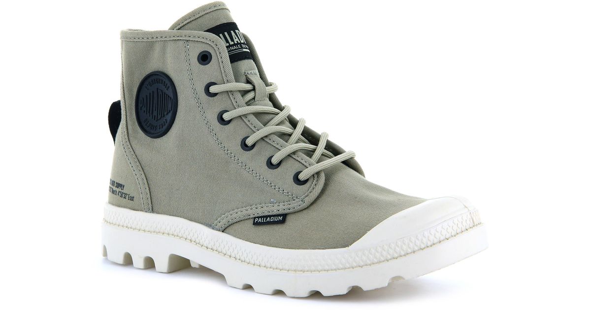 Palladium Pampa Hi Htg Supply Boot in Gray for Men | Lyst