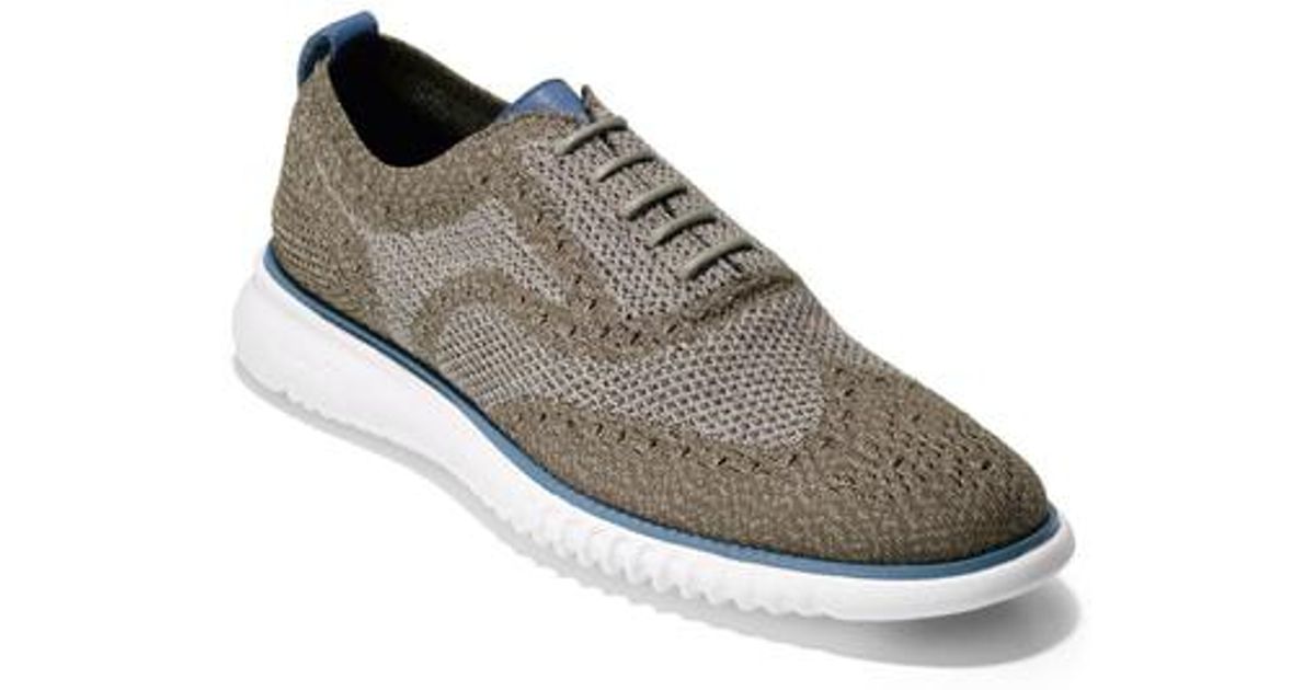 zerogrand stitchlite water resistant wingtip