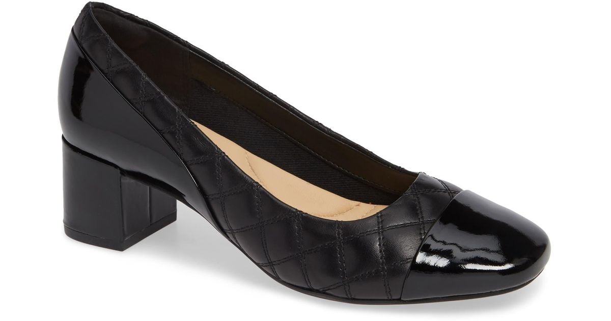 Clarks Clarks r Tealia Sera Pump in Black Lyst