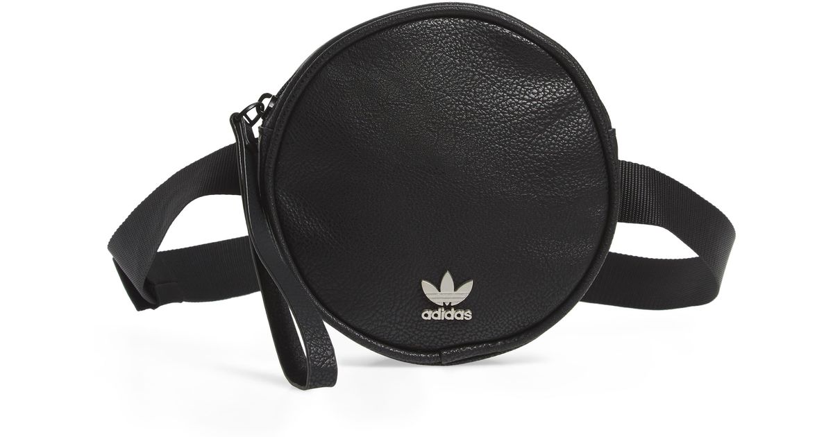 adidas leather belt bag