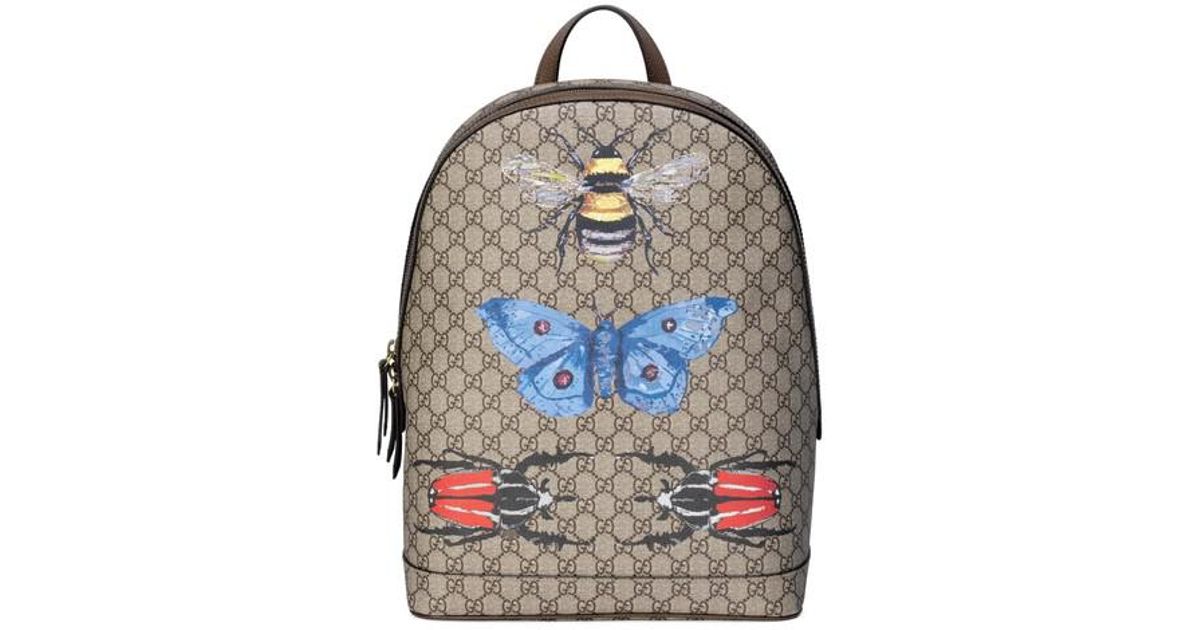 gucci insect backpack