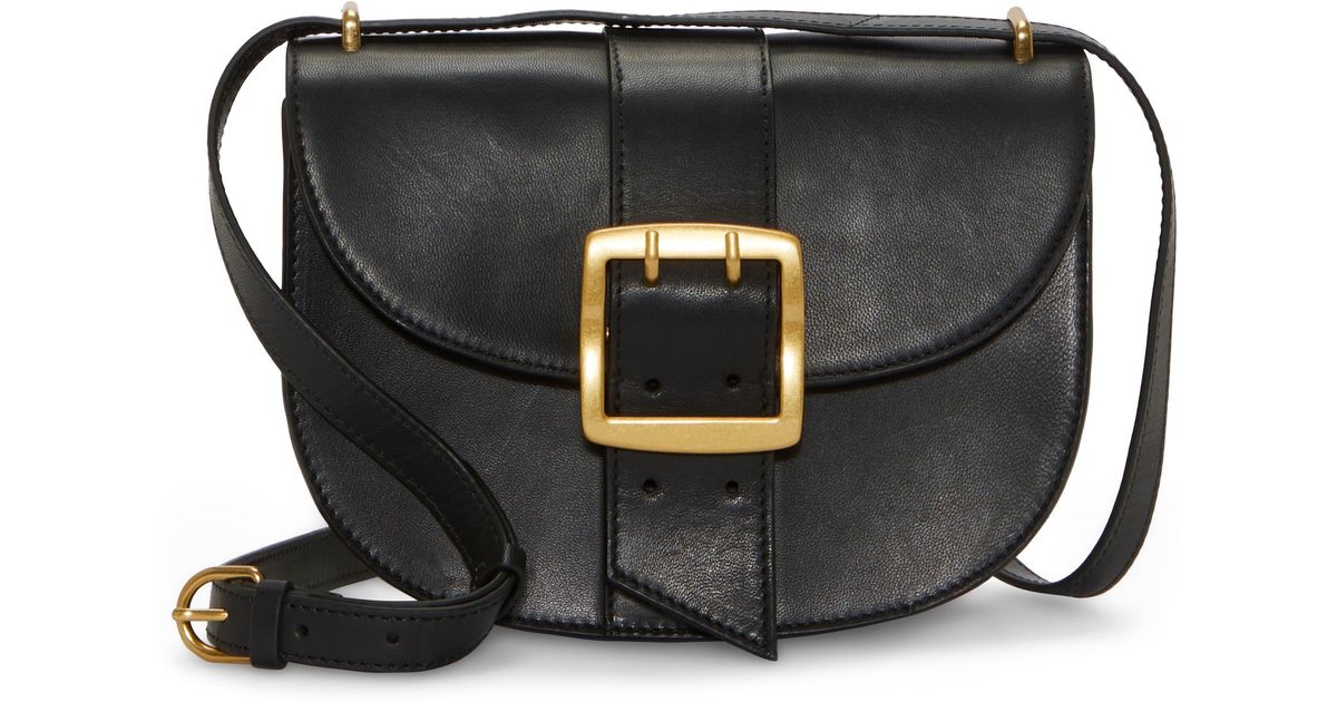 Vince Camuto Kapis Leather Convertible Crossbody Bag in Black Lyst