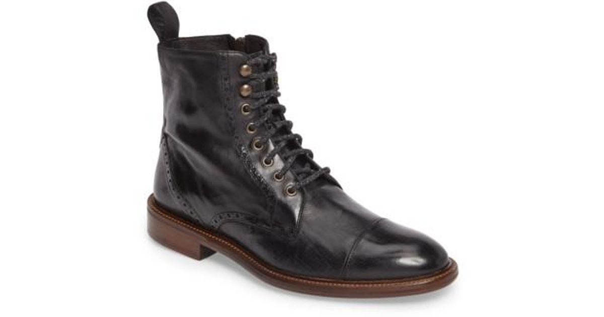 johnston murphy cap toe boot