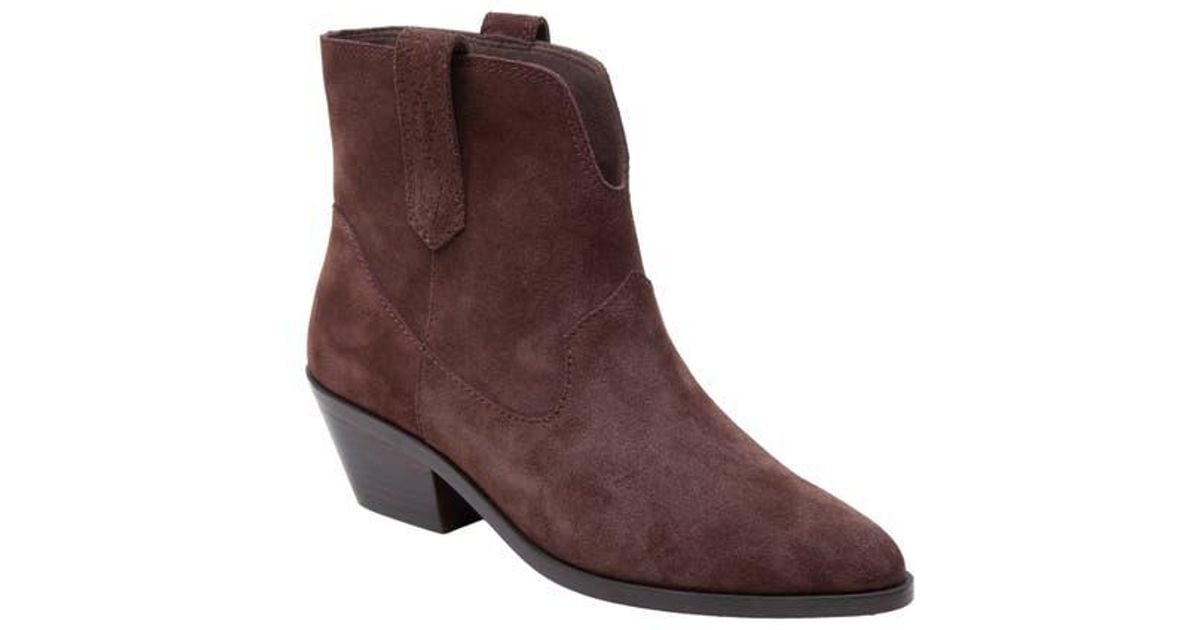 Linea Paolo Witt Western Bootie in Purple Lyst