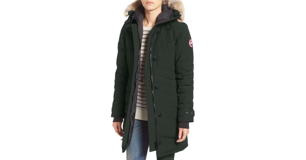canada goose lorette coyote fur trim down coat canada goose lorette coyote fur trim down coat