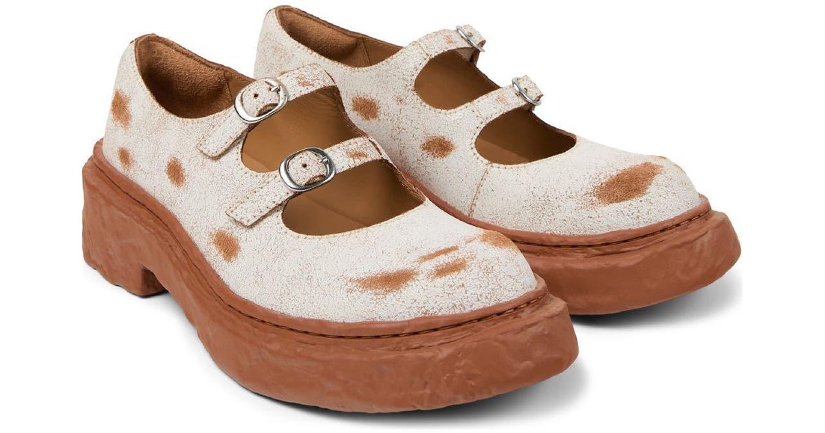 Camper Lab Vamonos Mary Jane Shoe in Brown | Lyst